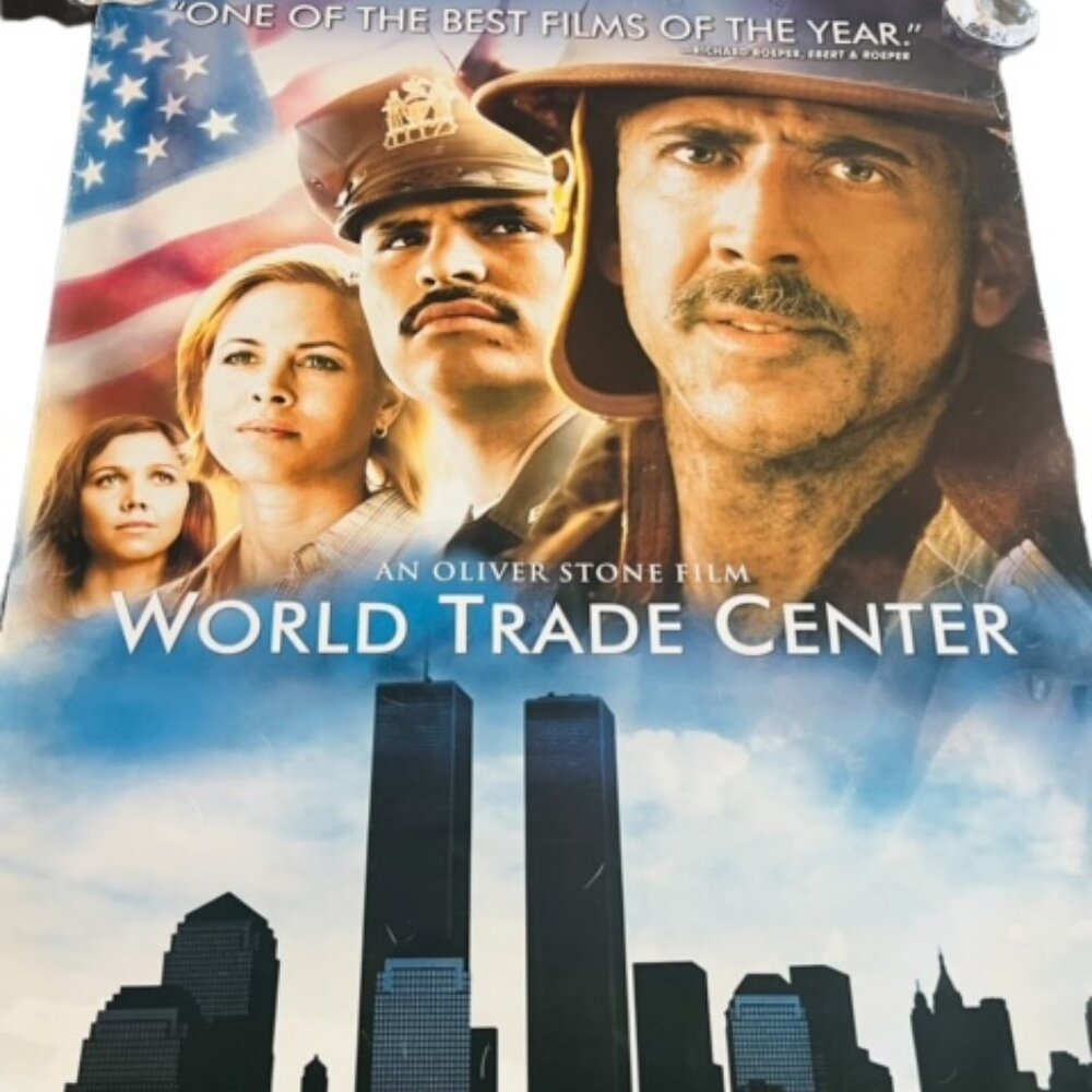 Movie Theater Poster Lobby Card Wall Vtg 2006 World Trade Center Nicholas Cage